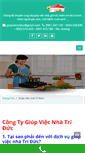 Mobile Screenshot of giupviectriduc.com